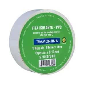 FITA ISOLANTE BRANCA 10 MTS X 19 MM PROMO