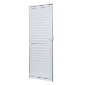 PORTA ALUM BR LAMINADA 90X210X4 CM DIR CRISTAL REF. 10111