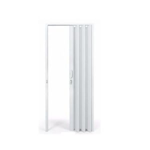 PORTA SANFONADA 72 X 210 CM PVC BRANCA PROMO