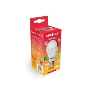 LAMPADA LED PERA 15 W BIVOLT 6500K E27 OUROLUX