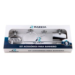 ACESSORIO BANHEIRO 05 PC JUNIOR POLIDO REF. 103350