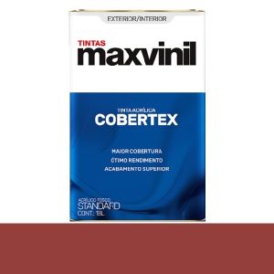 TINTA  ACR 18 LT VERMELHO CARDEAL COBERTEX  PROMO 