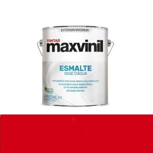 TINTA SINT 3.6 LT VERMELHO BRILHO B DAGUA MAXVINIL  PROMO