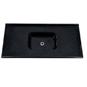 PIA MARM SINT 1.50 X 0.54 CM PRETO GRANIT REF. 020 PROMO