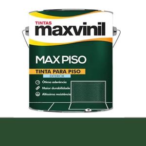 TINTA PISO 3.6 LT VERDE MAXVINIL  PROMO 