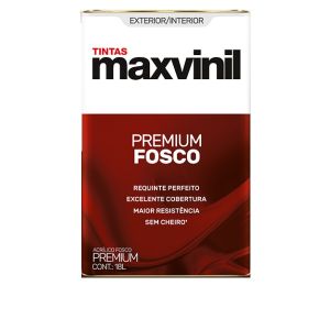 TINTA  ACR 18 LT BRANCO NEVE FOSCO MAXVINIL  ( PROMO )