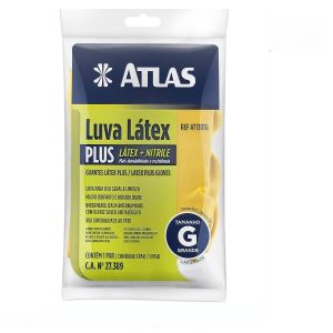 LUVA DE SEG LATEX AMARELA TAM G REF. AT1301G